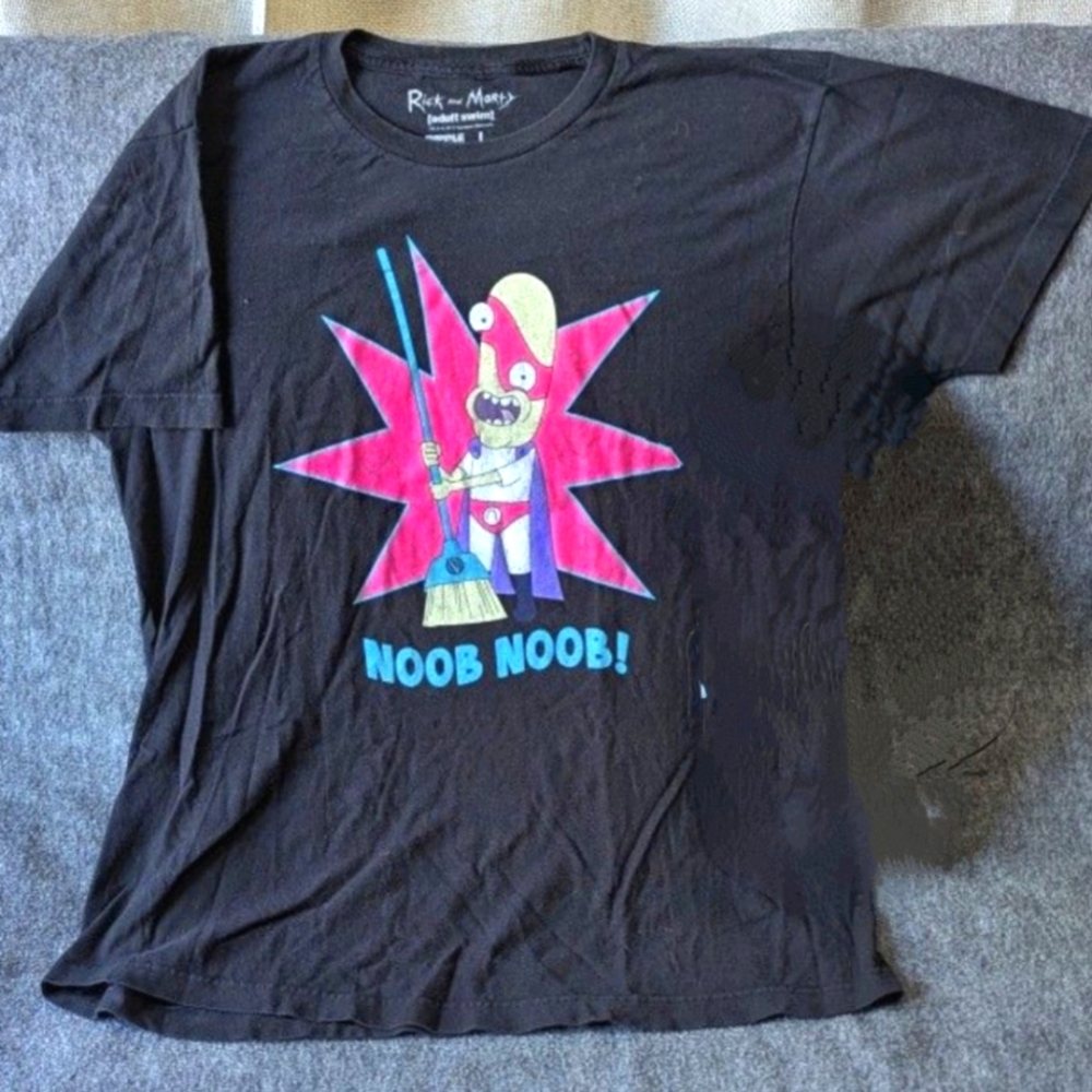 Rick & Morty Noob Noob T-shirt - Adult L